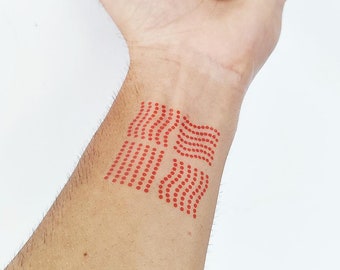 Leeloo Tattoo (Set of 2) - Leeloo Dallas Temporary Tattoo / Leeloo Cosplay / Leeloo Costume / Leeloo Wrist Tattoo / Cheap Costume Ideas