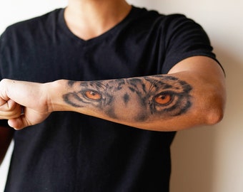 Tiger Tattoo Etsy