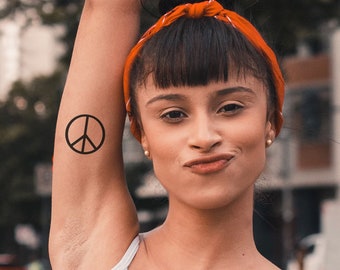 Hippie Tattoo Etsy