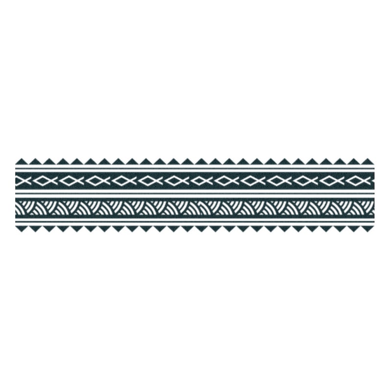 Polynesian Arm Band Tattoo Arm Band Temporary Tattoo / Polynesian Armband Tattoo / Samoan Armband Tattoo / Tongan Armband Tattoo / Tattoo image 2