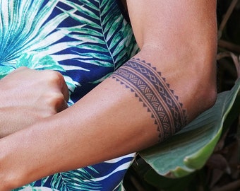 Arm Band Tattoo Etsy