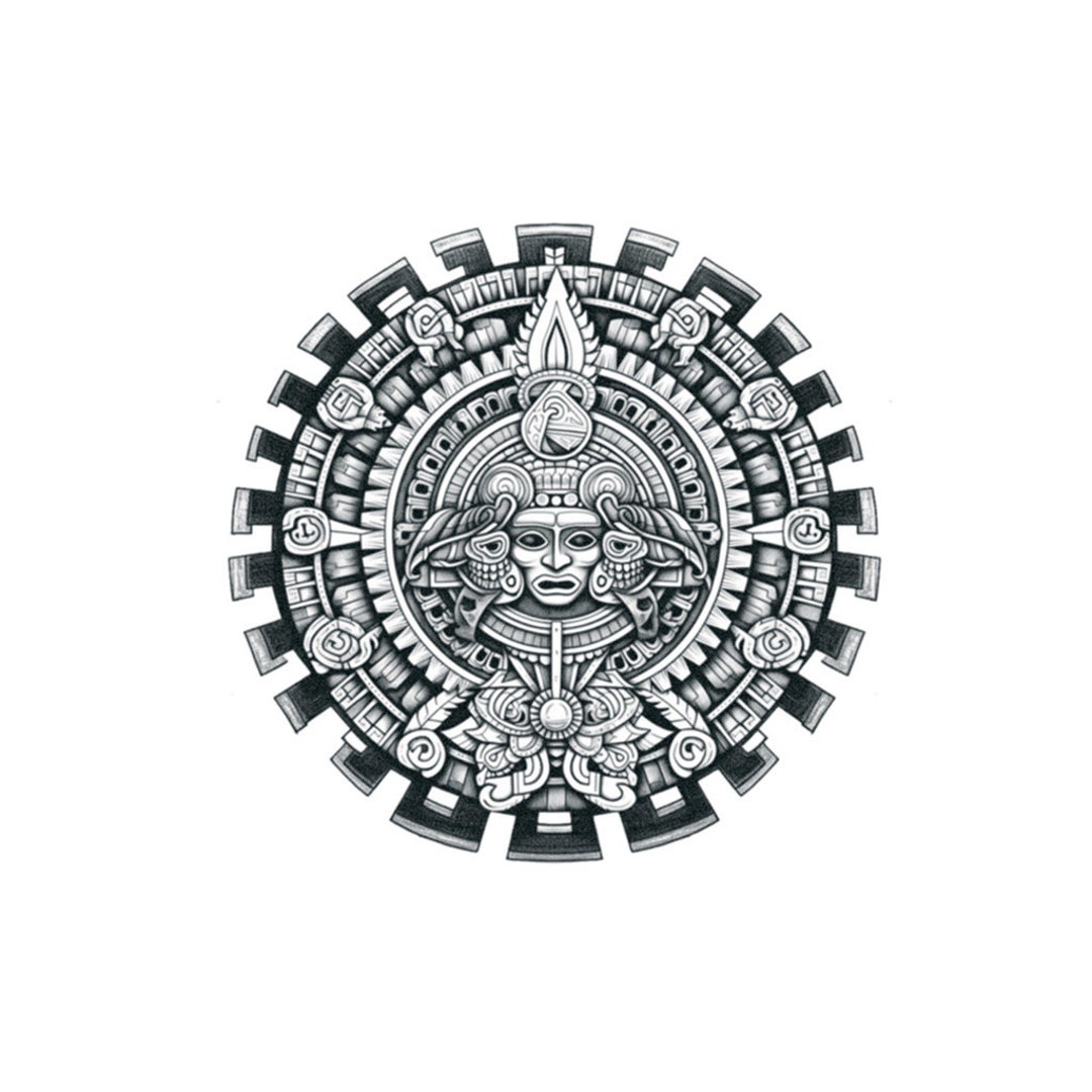 Pin by Kathleen on My pins | Aztec tattoo designs, Mayan tattoos, Aztec  tattoo