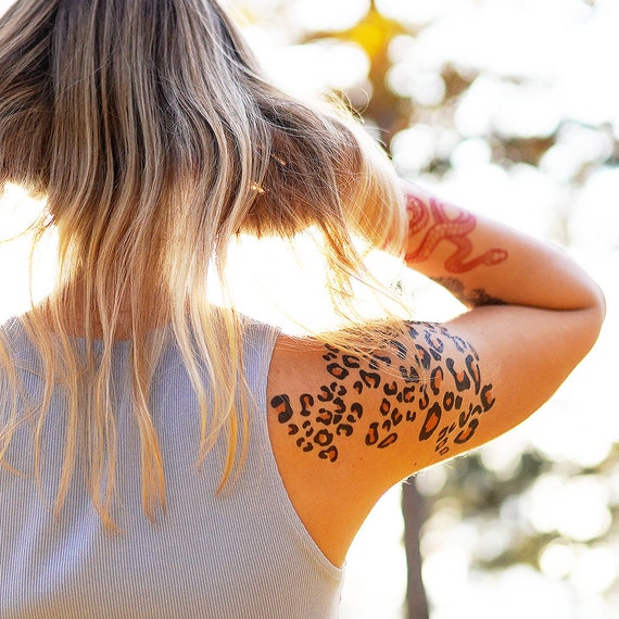 Leopard Spots Leopard Spots Tattoo / Animal Print Tattoo / - Etsy