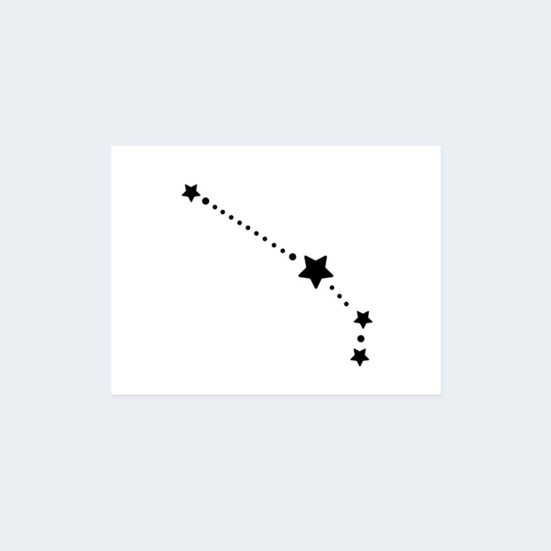 Sagittarius Constellation Tattoo – Tattoo for a week