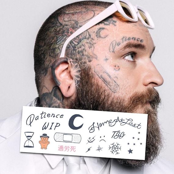 テディフェイスタトゥーセット - カントリーミュージックハロウィン