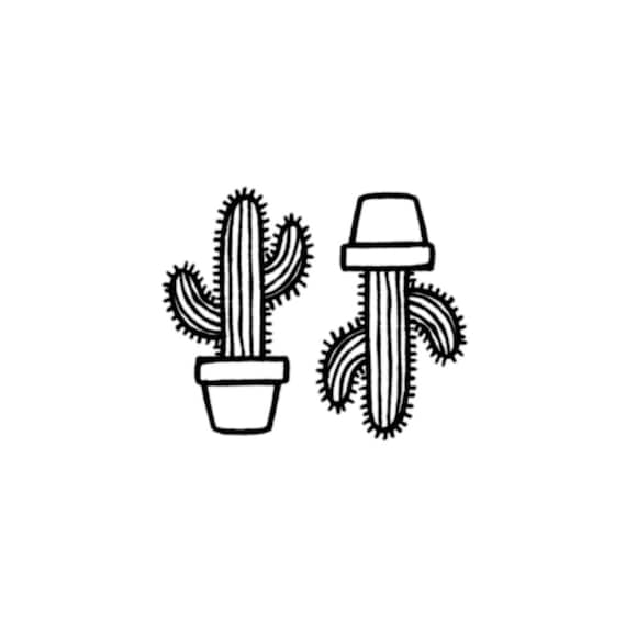 Buy Cactus Stars Temporary Tattoo Online in India  Etsy