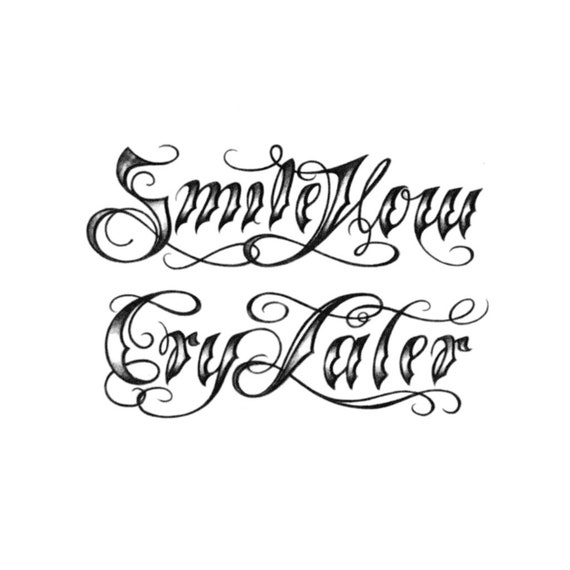 Smile Now Cry Later Quotes QuotesGram
