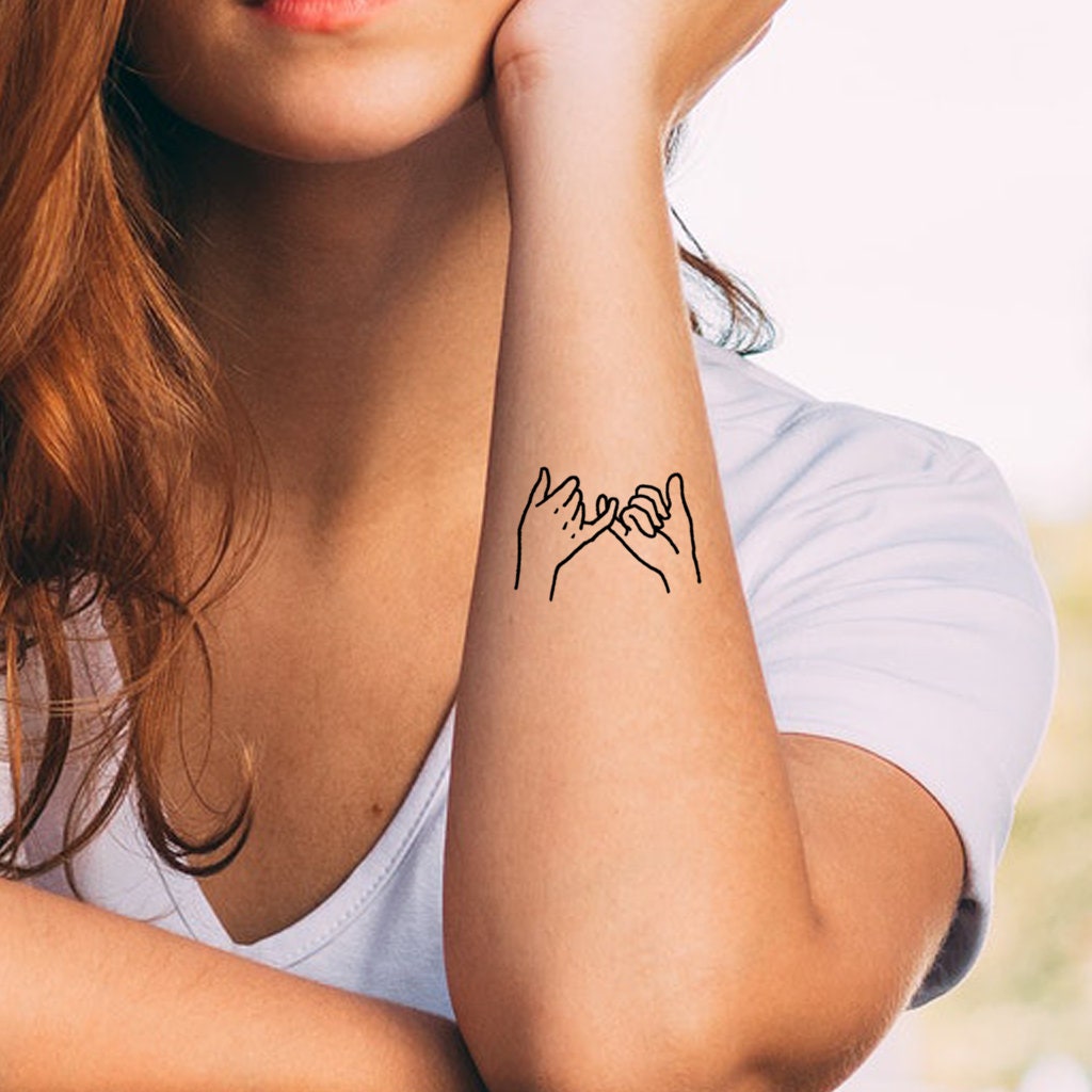 SIMPLY INKED Pinky Promise Temporary Tattoo, Designer Tattoo for all -  Price in India, Buy SIMPLY INKED Pinky Promise Temporary Tattoo, Designer  Tattoo for all Online In India, Reviews, Ratings & Features |