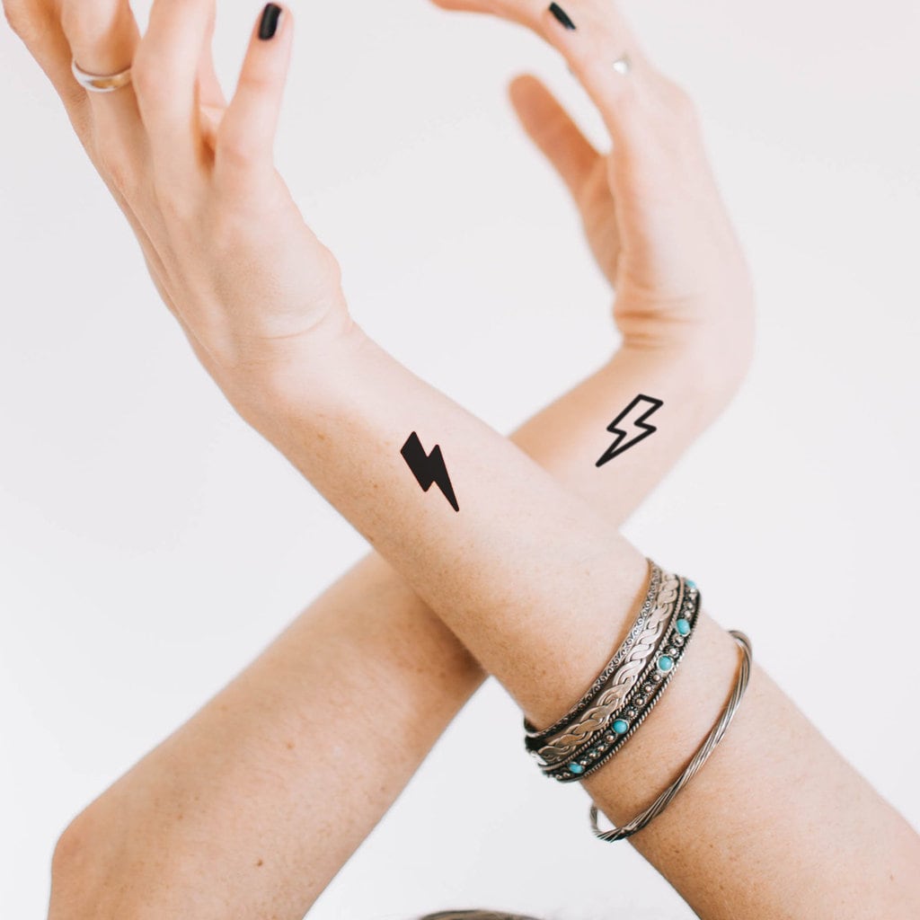 Thunder Tattoo - Etsy Thunder Tattoo - Etsy