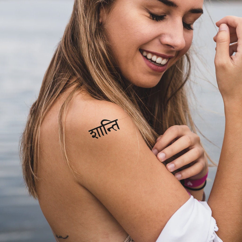 Hollywood celebrities who have Sanskrit tattoos