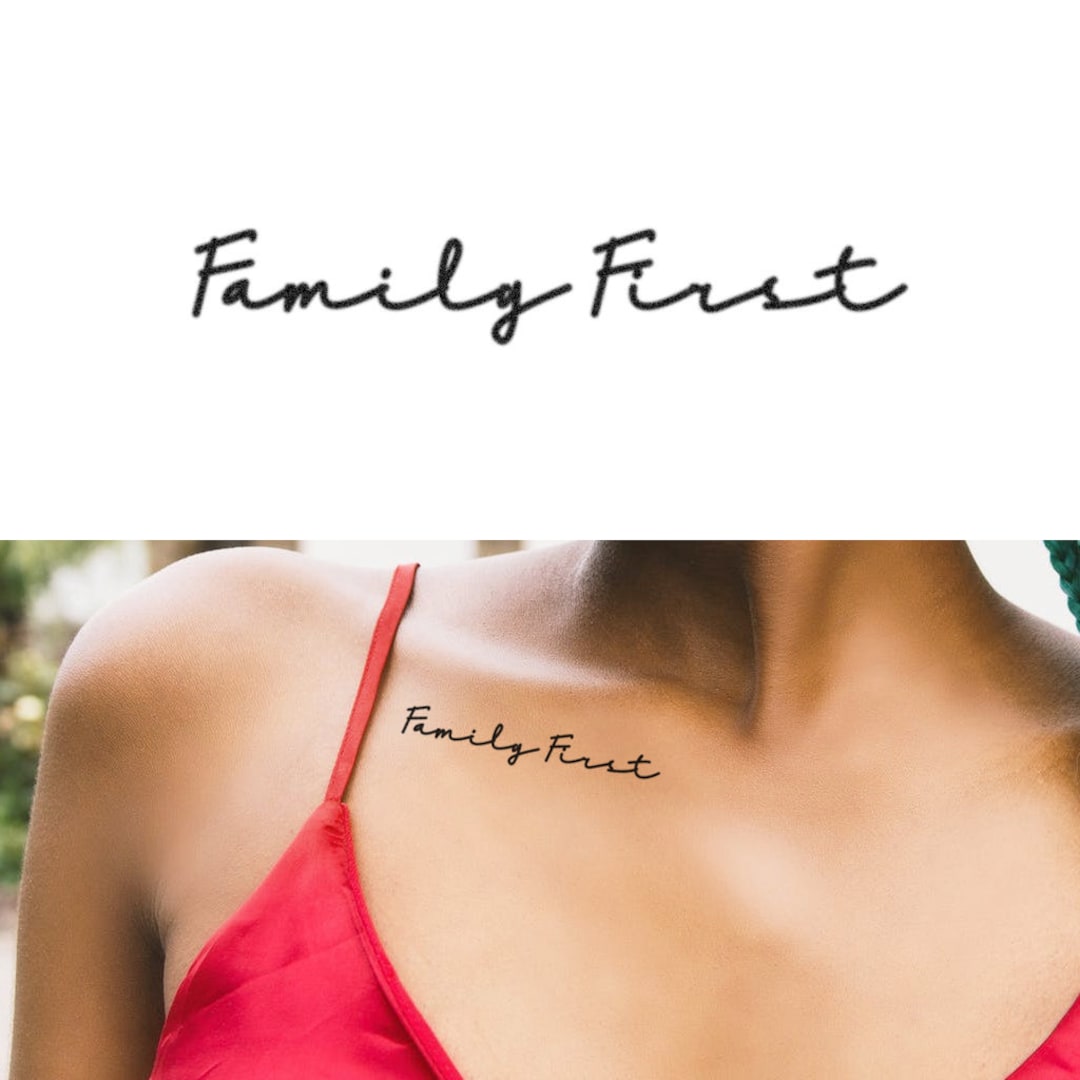 Hình xăm i love my family đẹp và ý nghĩa i love family tattoo by www