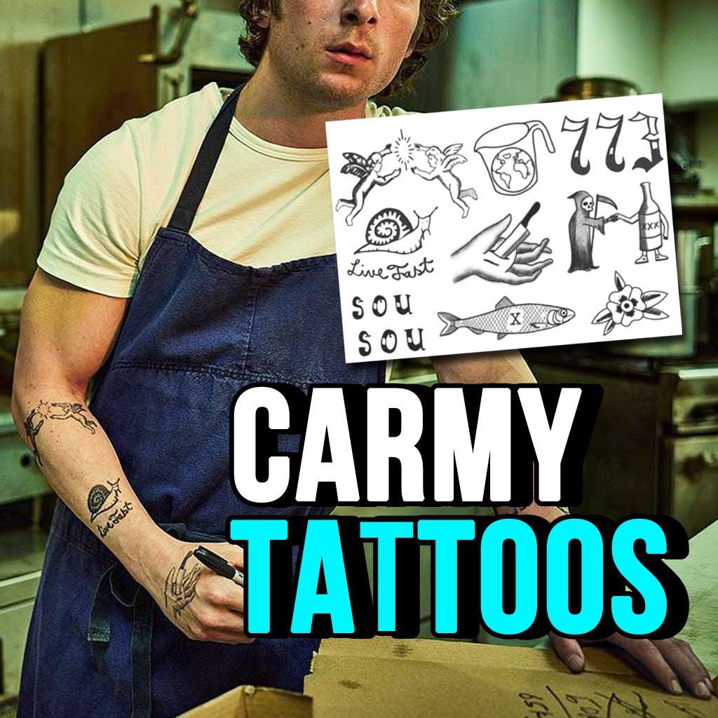 Carmy’s Bear Tattoos - Temporary & Wild