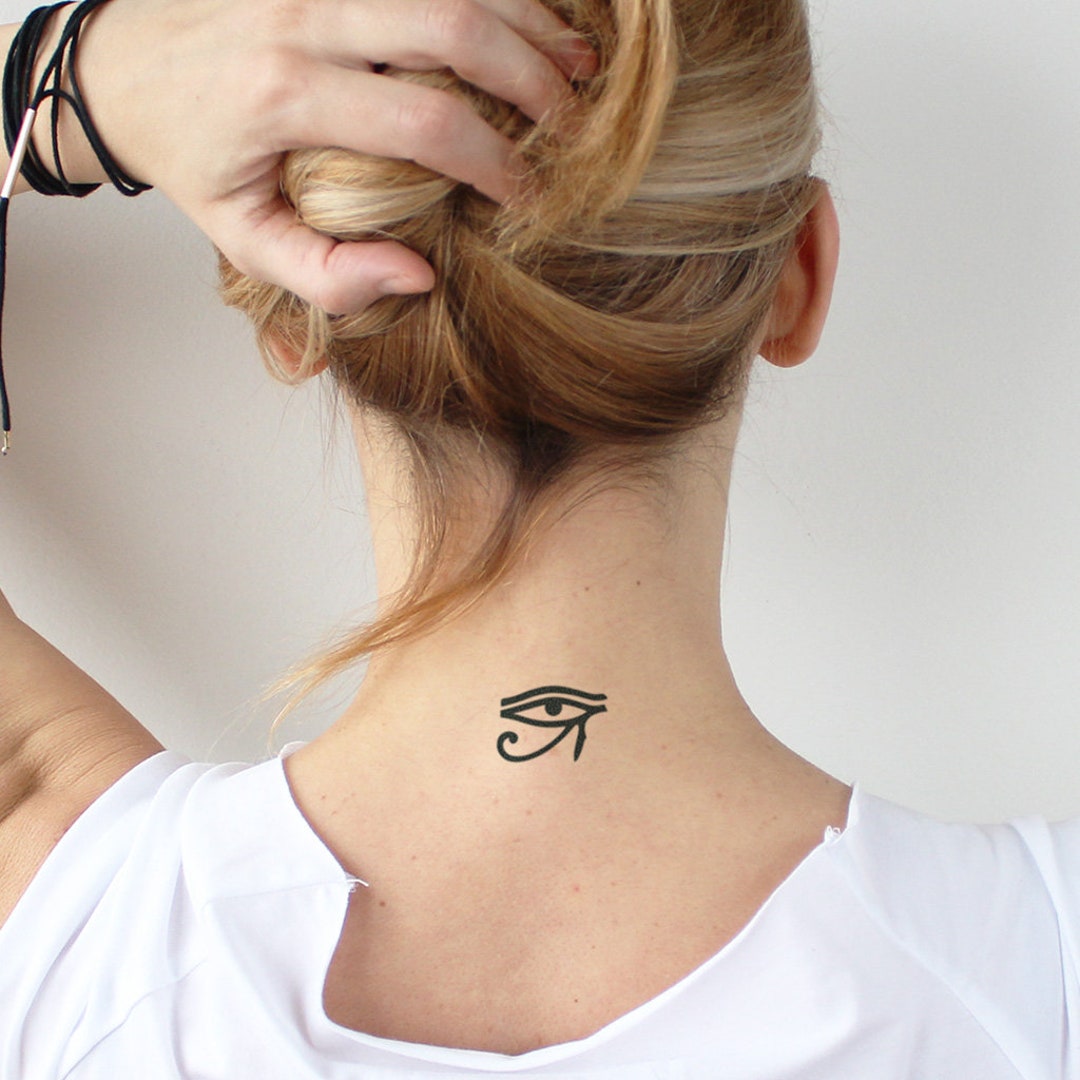 Buy Eye of Ra Temporary Tattoo / Eye Tattoo / Egyptian Tattoo Online in  India - Etsy