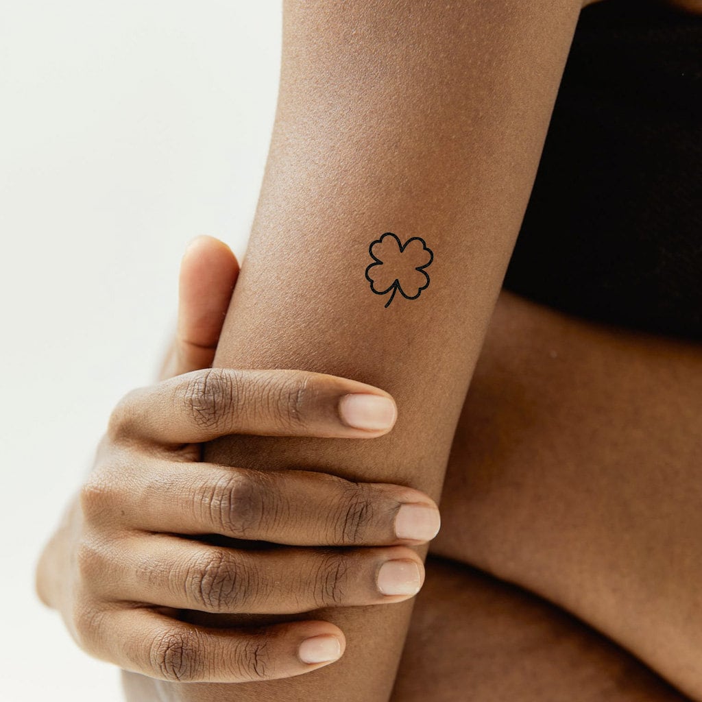 Four Leaf Clover Tattoos - Etsy Four Leaf Clover Tattoos - Etsy