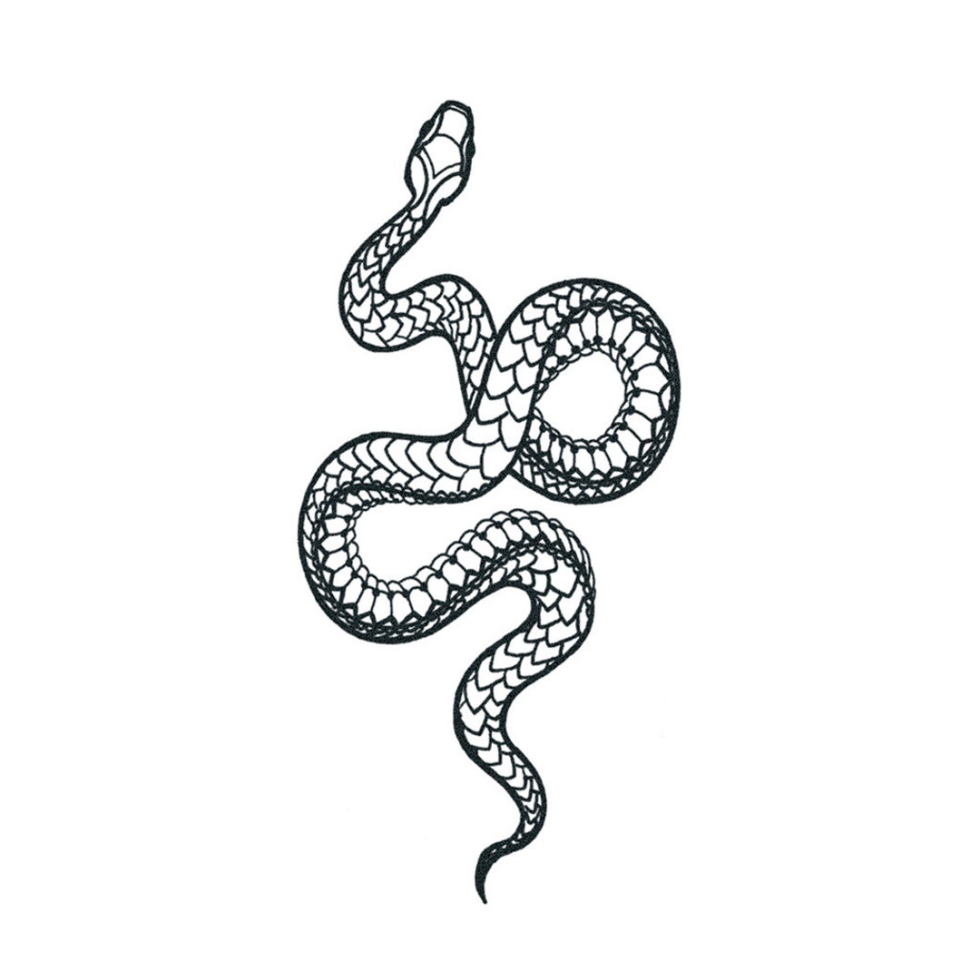Tattoo Snake Traditional Black Dot Style Vector có sẵn miễn phí bản  quyền 1616010010  Shutterstock