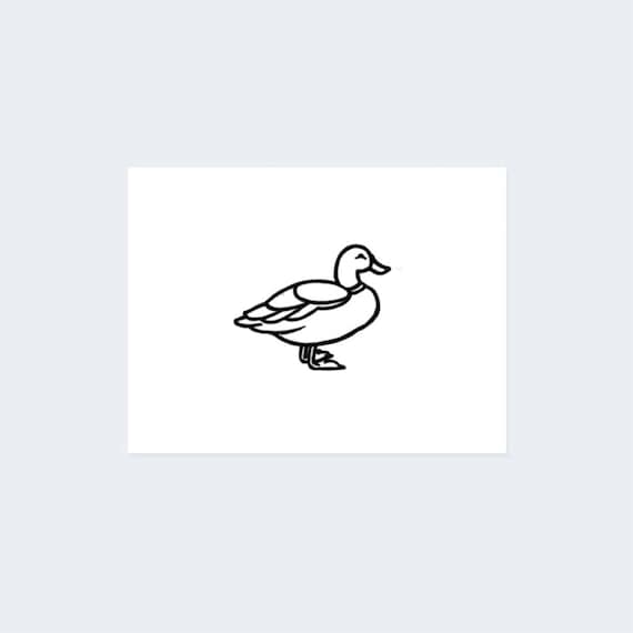 Replying to husky7140 Small duck tattoo  but with a top hat   TikTok
