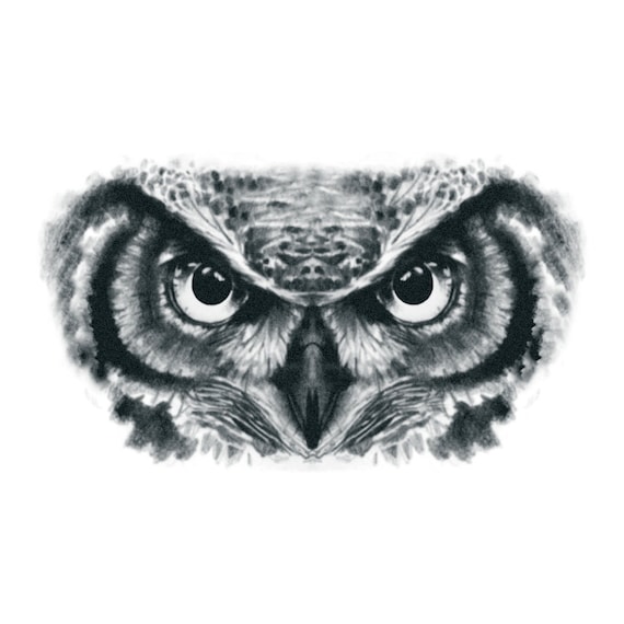 Buy Owl Temporary Tattoo Online In India  Etsy India