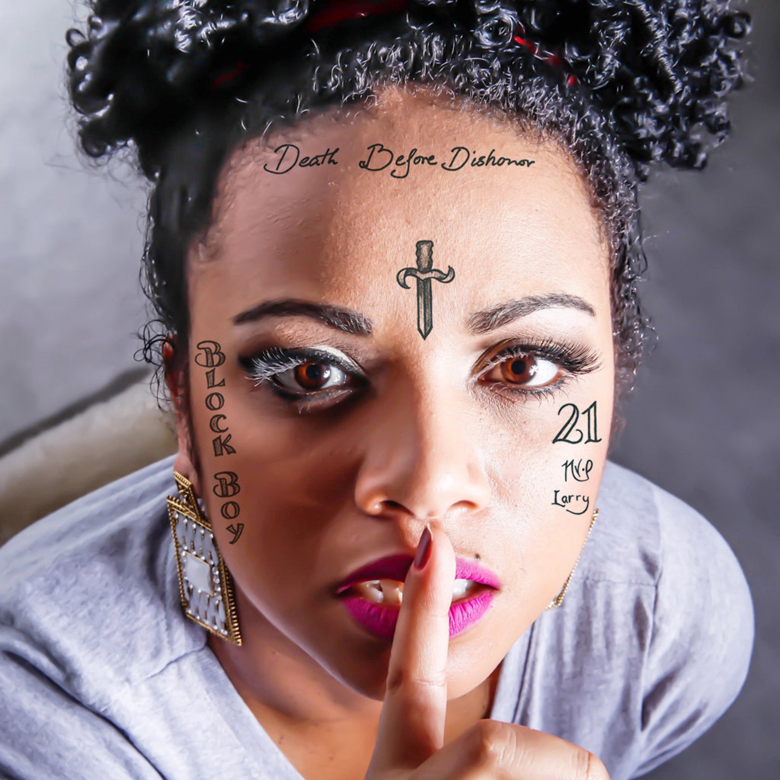 Face i ll. тату на лице девушки. майкл джордан лицо. тату на лице. макияж под плохое настроение.