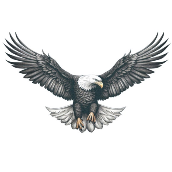 Realistic Eagle Tattoo