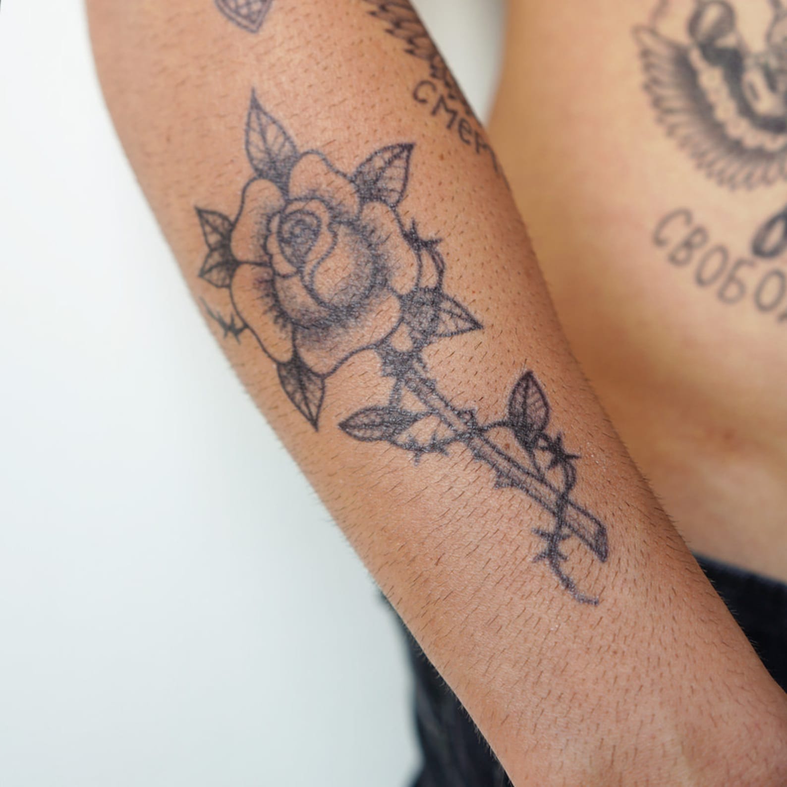 Prison Rose Tattoo Russian Criminal Tattoo / Rose With | Etsy