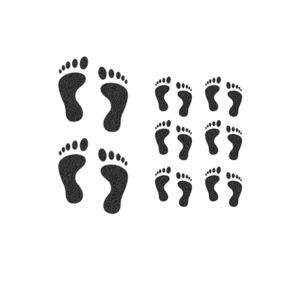 Pieds voie tatouage (lot de 16) - pieds tatouage temporaire / tatouage temporaire voyageur / Wanderlust temporaire tatouage / tatouent pieds minuscules adorables Tat