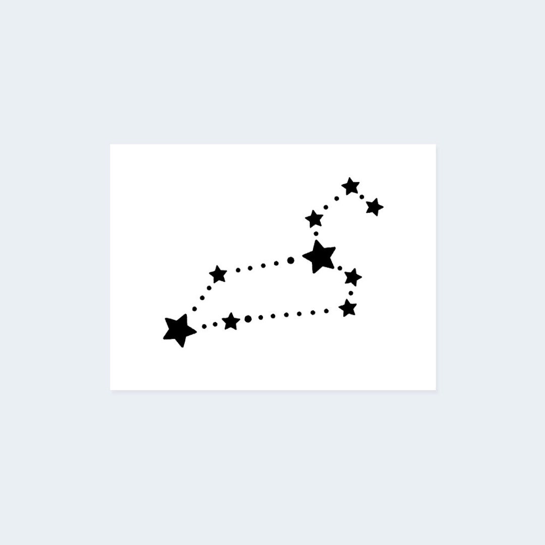 Constellation Tattoo | Constellation tattoo idea | Stars Constellation  Tattoo Design - YouTube