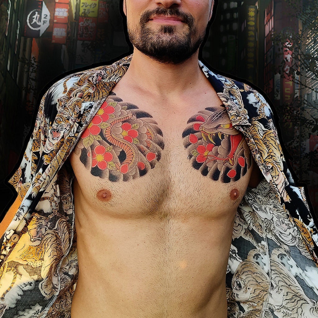 Yakuza tattoo - Etsy 日本