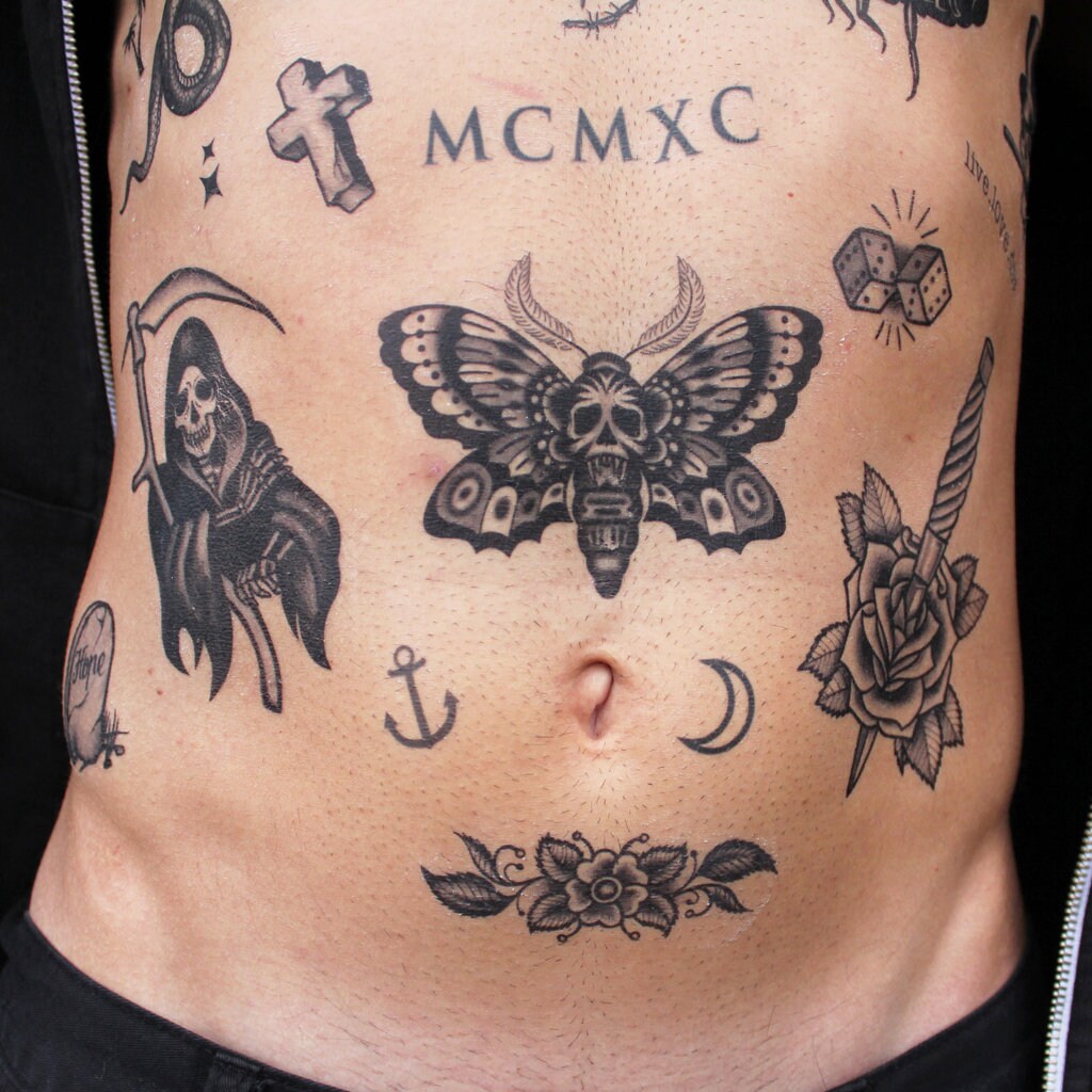 A Guide to Cara Delevingne's Tattoos | Teen Vogue, image size:1024x1024