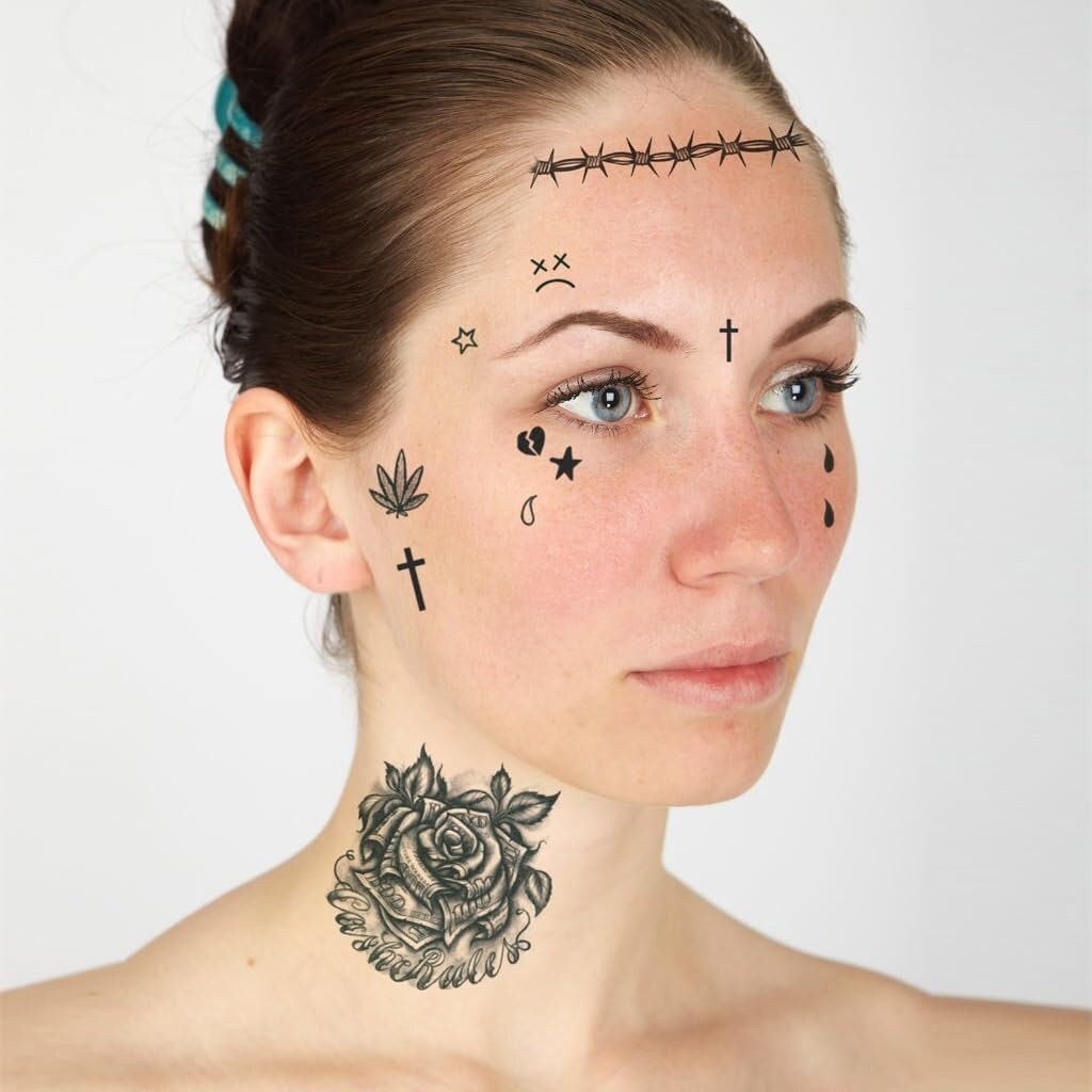 Details 208+ face tattoo ideas latest