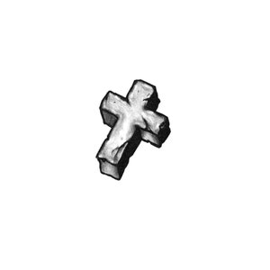 Blackwork Cross - Small Temporary Tattoo / Cross Temporary Tattoo / Blackwork Cross Temporary Tattoo / Christian Tattoo / Religious Tattoo