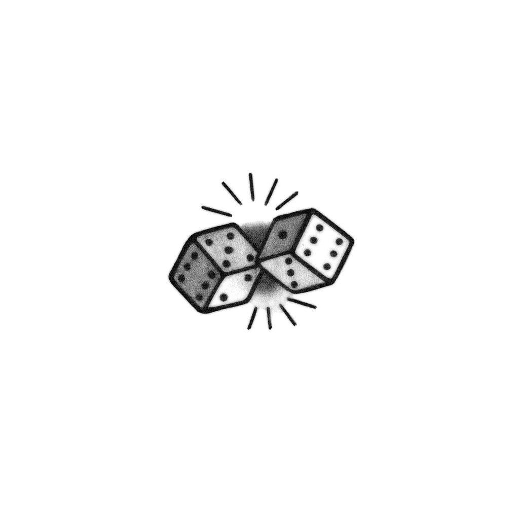 Tattoos Dice Stock Illustrations  98 Tattoos Dice Stock Illustrations  Vectors  Clipart  Dreamstime