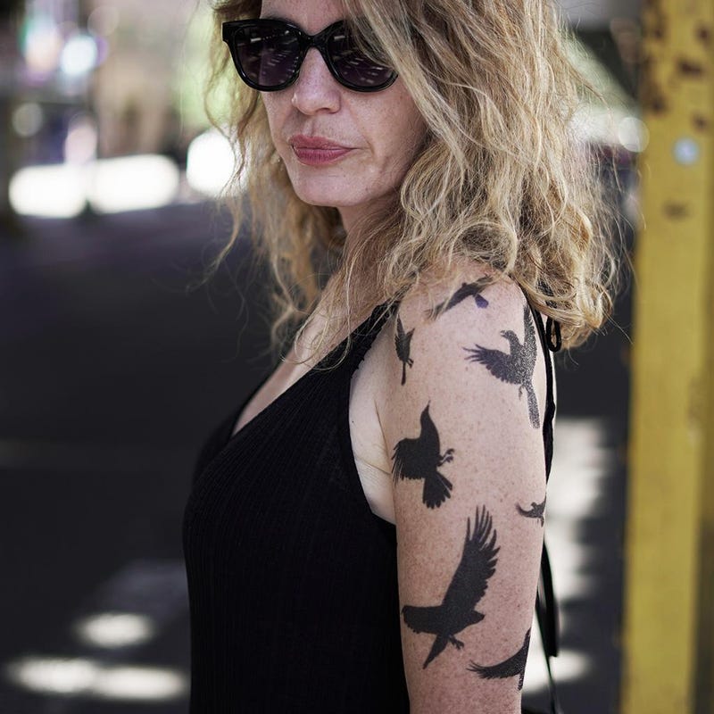 Ravens Tattoo Temporary - Etsy