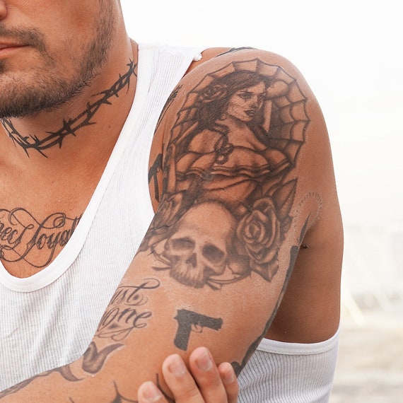 8824 Gangster Tattoo Images Stock Photos  Vectors  Shutterstock