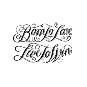 Born to Lose, Live to Win - Temporary Tattoo / Born to Lose Tattoo / Live to Win Tattoo / Chicano Tattoo / Lettering Tattoo / Gangster