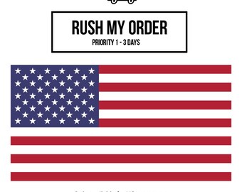 Shipping Upgrade Priority Mail (2-4 days) - Only US customers!
