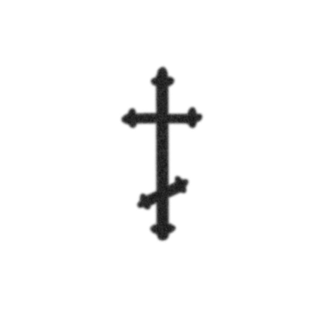 Russian Orthodox Cross tattoo located on the wrist