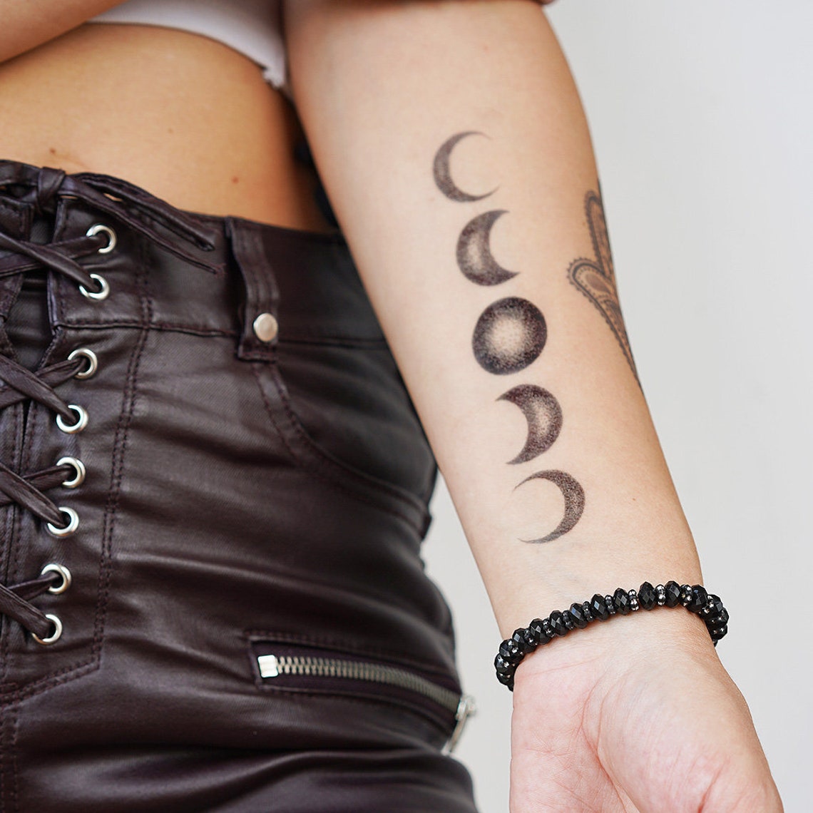 moon-phases-tattoo-phases-of-the-moon-tattoo-moon-phases-etsy