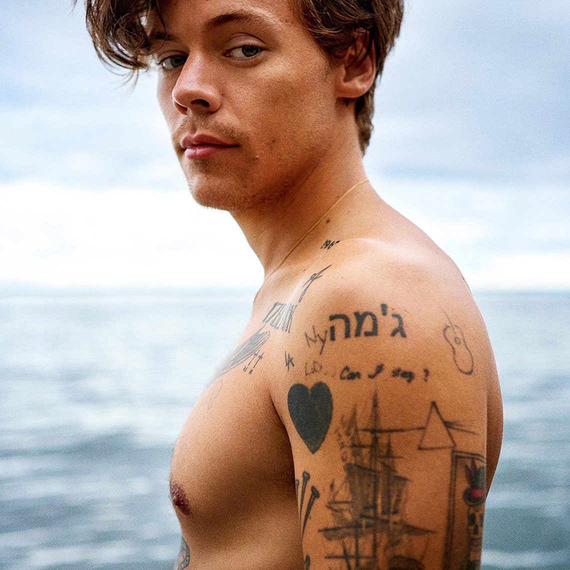 Harry Styles Temporary Tattoos FULL SET Harry Styles Etsy