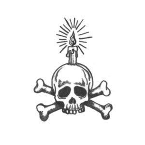 Light of my Life - Russian Prisoner Tattoo / Russian Criminal Temporary Tattoo / Movie Tattoo / Russian Mafia Tattoo / Skull / Candle Tattoo