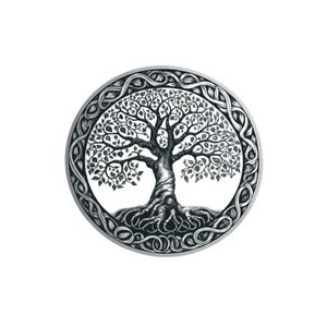 Yggdrasil Norse Tattoo - Temporary Tattoo / Viking Tattoo / Celtic Tattoo / Yggdrasil Tree Tattoo / Viking Circular Pattern / Norsk Tattoo