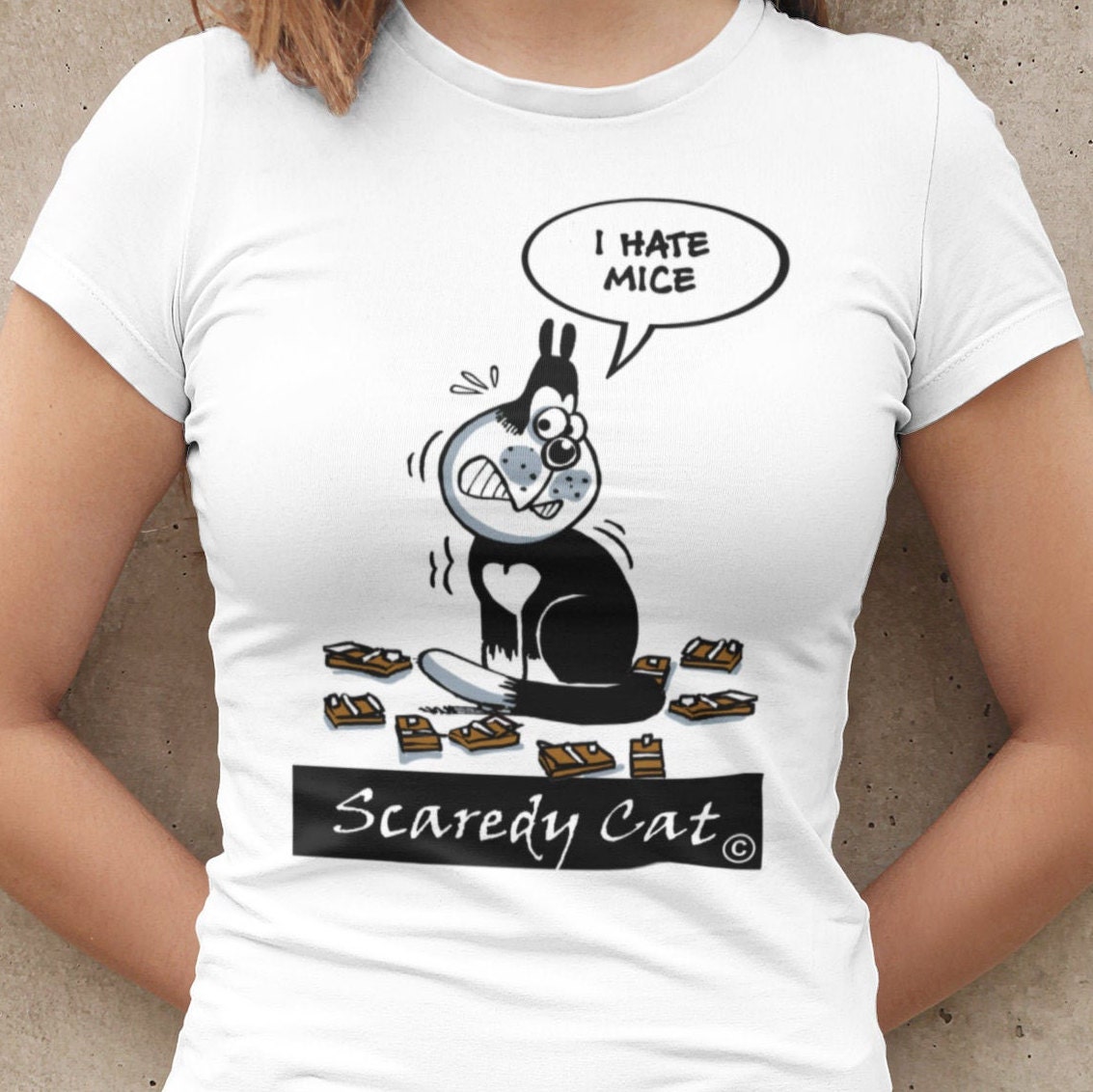 Scaredy Cats Logo tee – Thought Slime