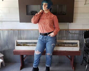 Western Bib Shirt - Etsy