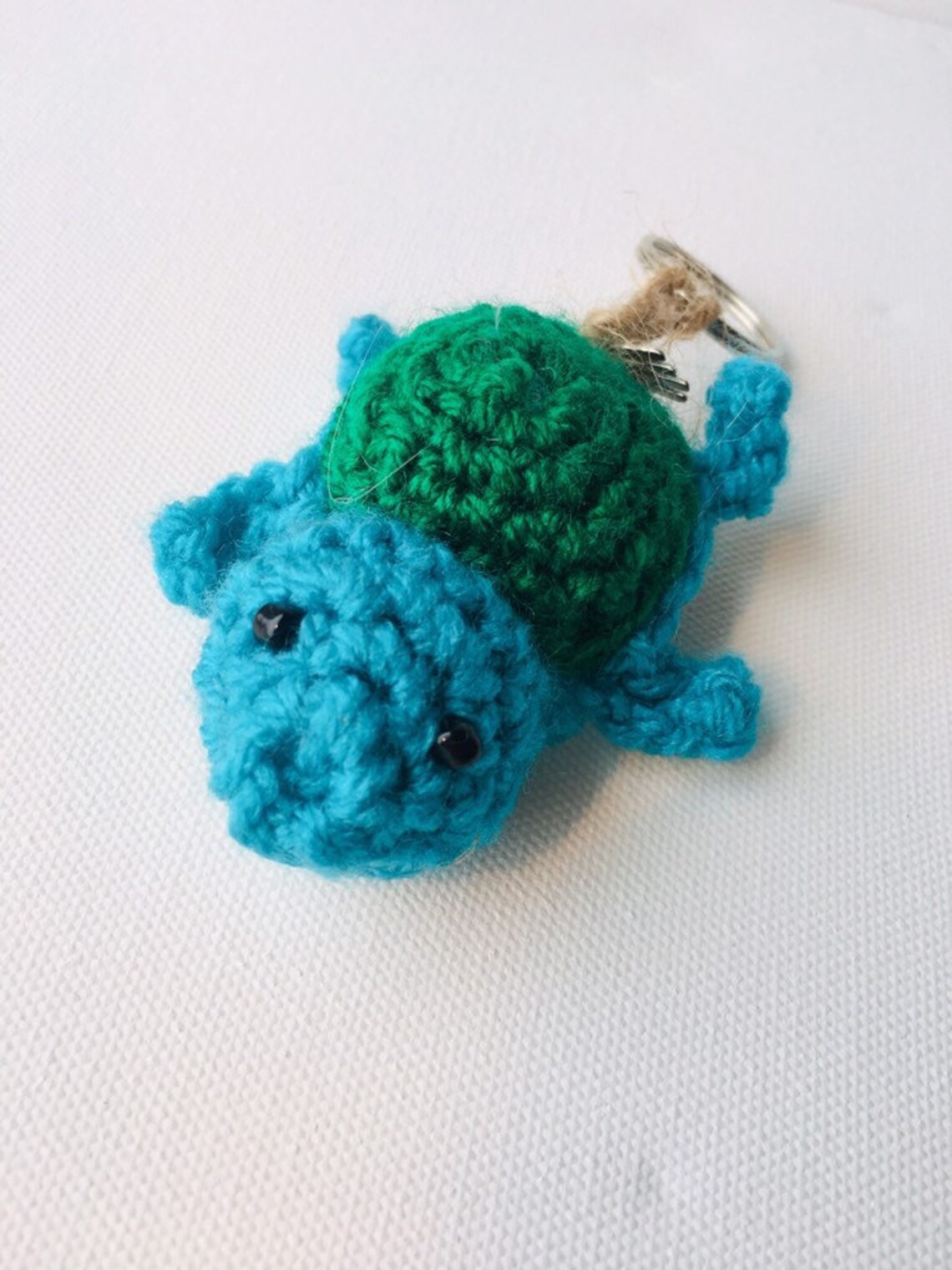 Handarbeit häkeln Baby Schildkröte Schlüsselanhänger Etsy
