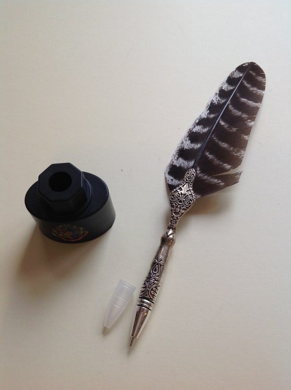 Harry Potter Quill Pen and Ink Pot Holder Hogwarts School