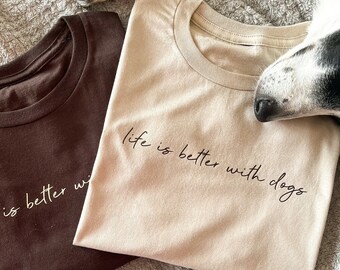 Dog Mum Shirt Dog Mama Dog Lover Gift Gift for Dog Lover Fur Mum Fur Mama Womans T-shirt Fashion Tee