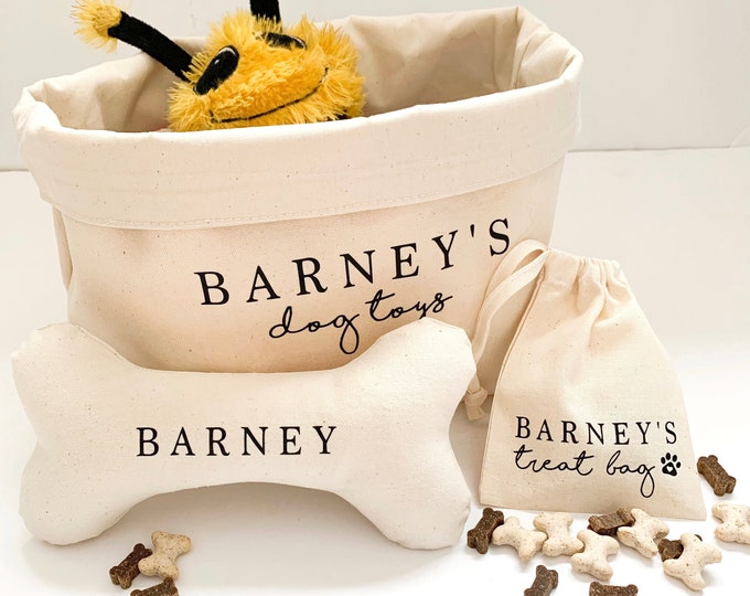 Puppy Starter Pack New Puppy Gift Personalised Dog Gift Etsy