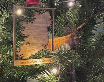 Home is where the heart is Christmas Decoration