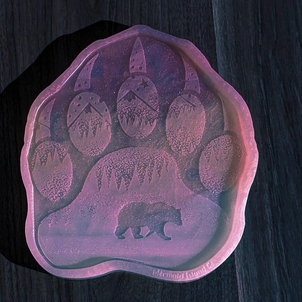 Bear Paw Silicone Mold For Resin Crafting Resin Mold Epoxy Etsy