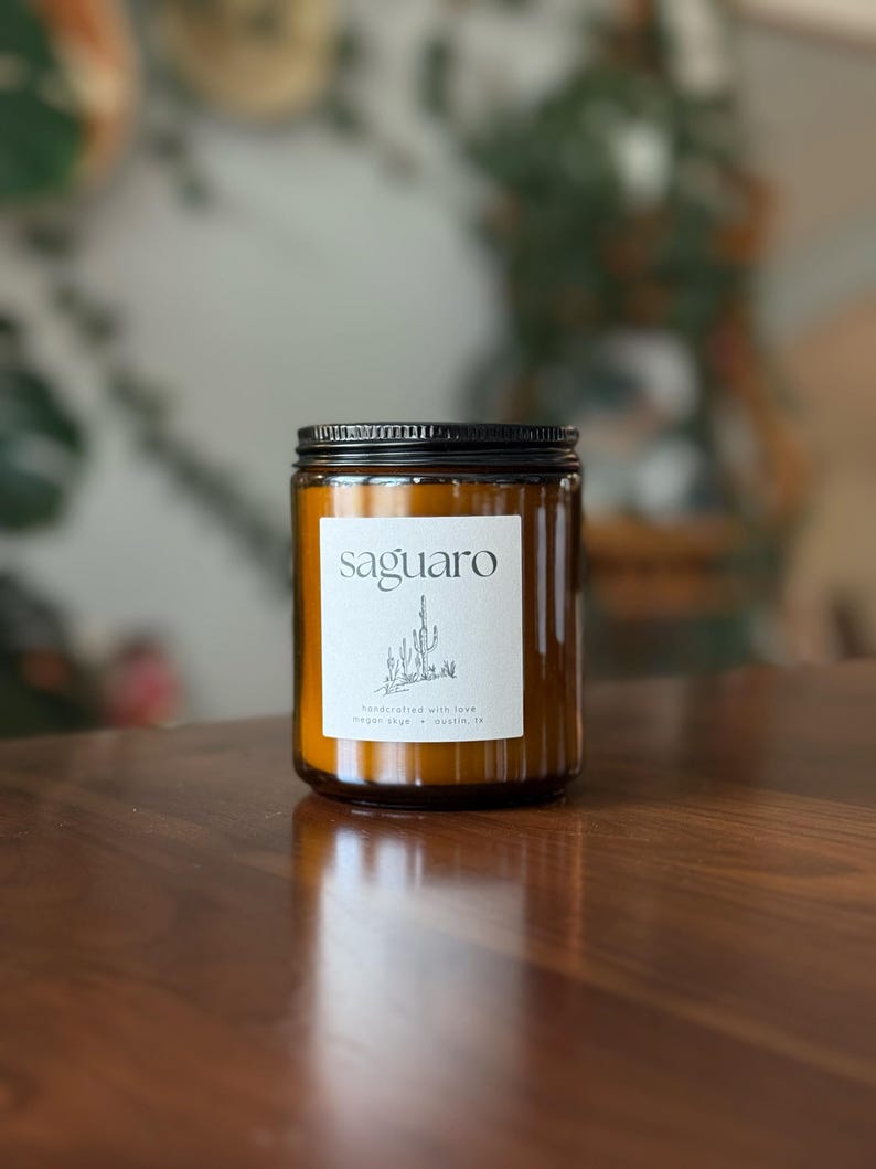 MeganSkyeDolleArt Saguaro Candle - Thumbnail 2