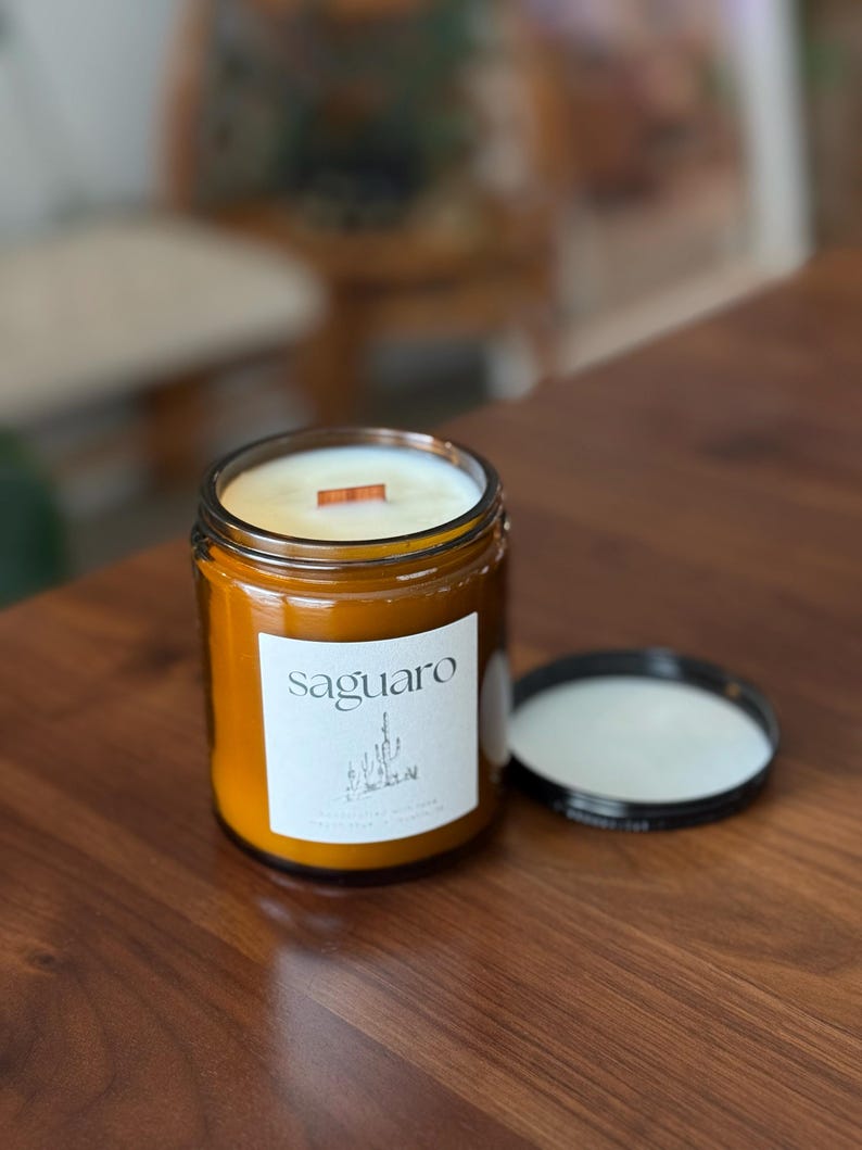 MeganSkyeDolleArt Saguaro Candle - Thumbnail 5
